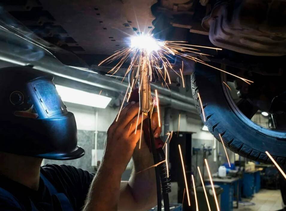 Аргоновая сварка при кузовном ремонте авто