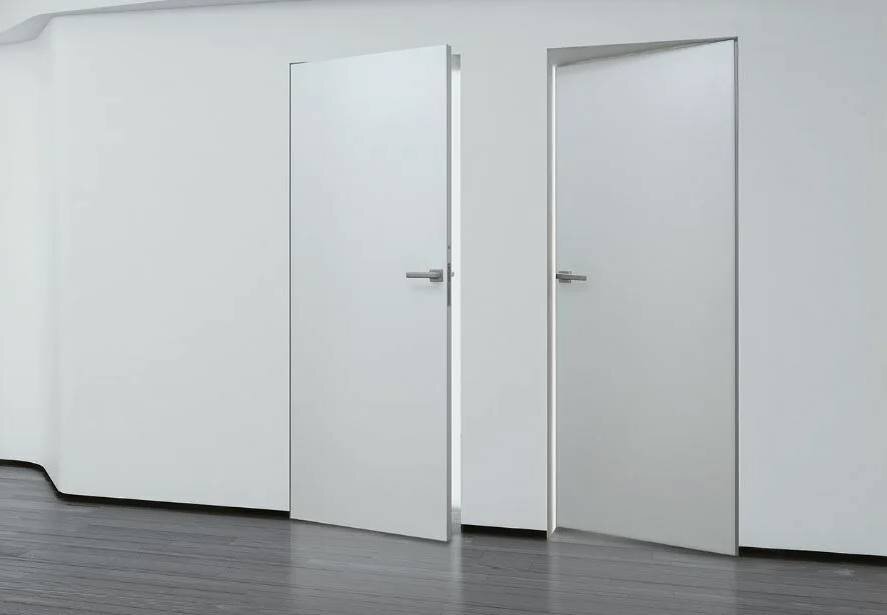 Скрытые межкомнатные двери: все, что нужно знать