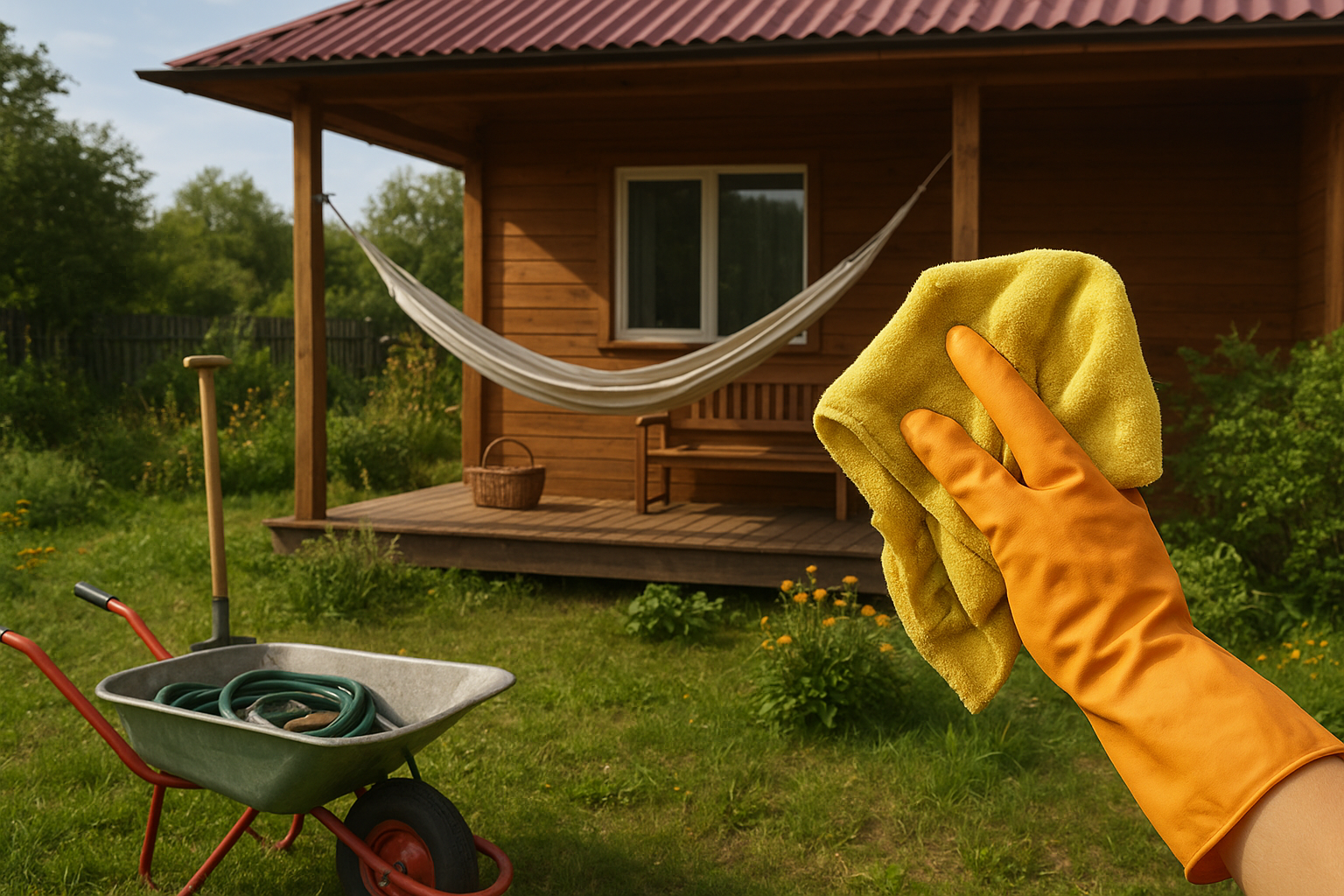 5 привычек которые помогут поддерживать чистоту на даче без усилий