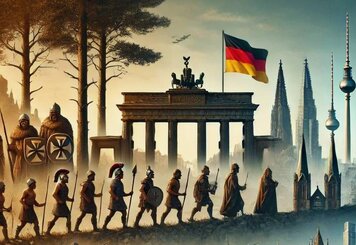 История Германии, От Римской Империи до Современности