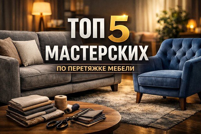 ТОП 5 лучших мастерских по перетяжке мебели в Гомеле