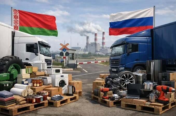 Какие товары чаще всего перевозят между Россией и Беларусью