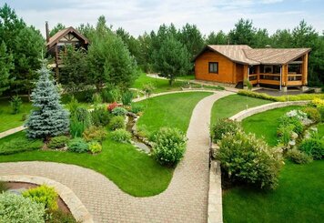 Ландшафтный дизайн участка Минск