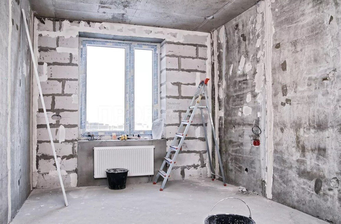 Этапы ремонта квартиры в новостройке