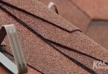 Монтаж мягкой черепицы