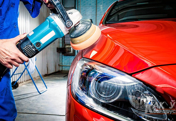 Полировка кузова автомобиля для защиты лакокрасочного покрытия