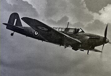 Защитник Мальтийских конвоев Fulmar Mk I