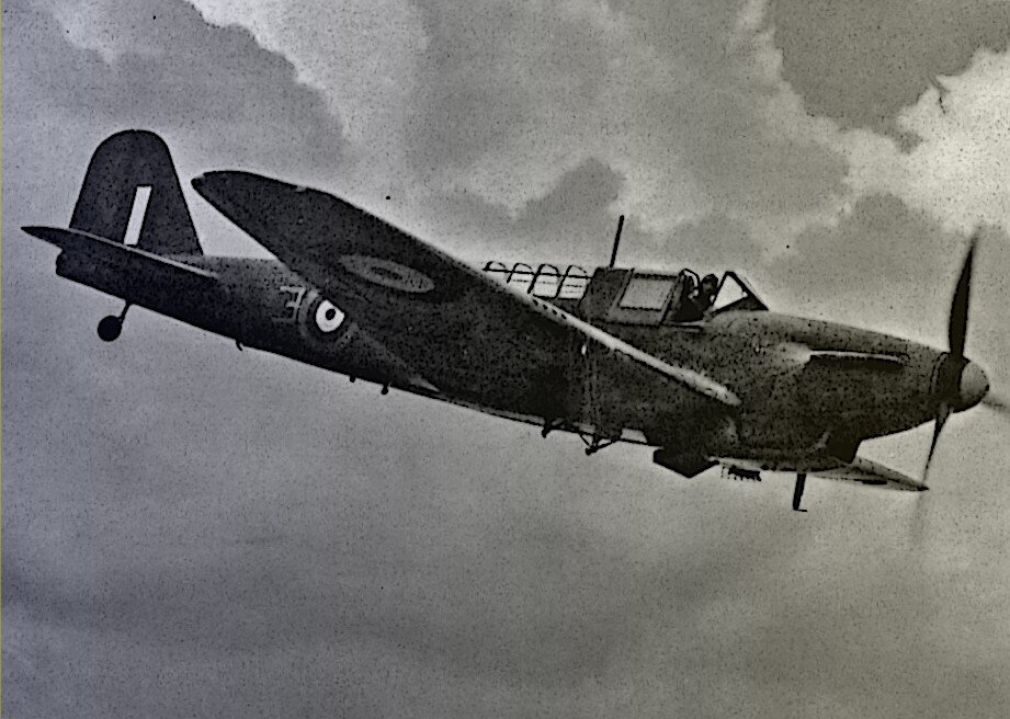 Защитник Мальтийских конвоев Fulmar Mk I