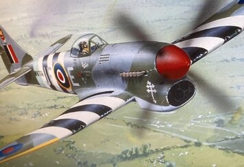 Британский истребитель Hawker Tempest