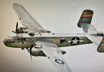 Ударный самолет В-25 Mitchell