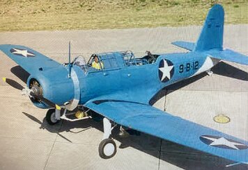 Пикирующий моноплан SB2U-3 Vindicator