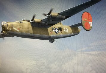 Бомбардировщик дальнего действия В-24 Liberator