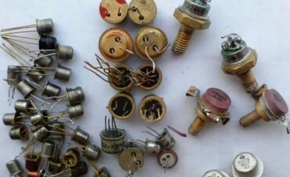 Какие радиодетали содержат драгоценные металлы