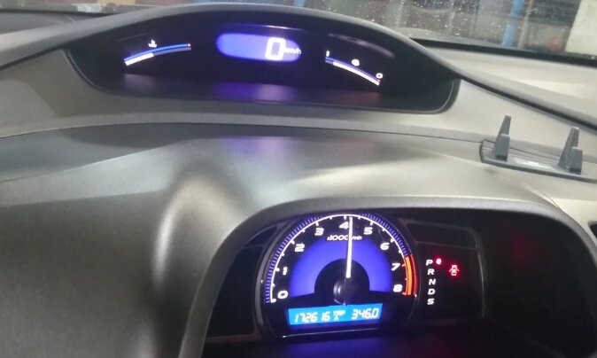 Обучение на Honda-Civic