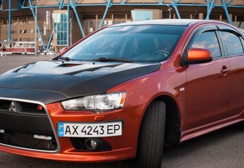 Обучение вождению на Mitsubishi Lanсer