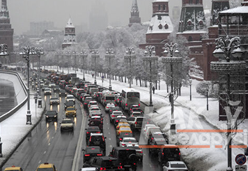 Зима в Москве