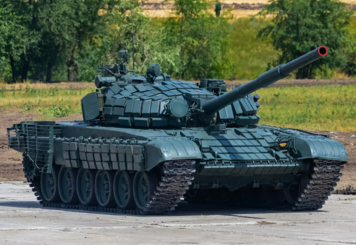 В кадр случайно попала новая военная техника