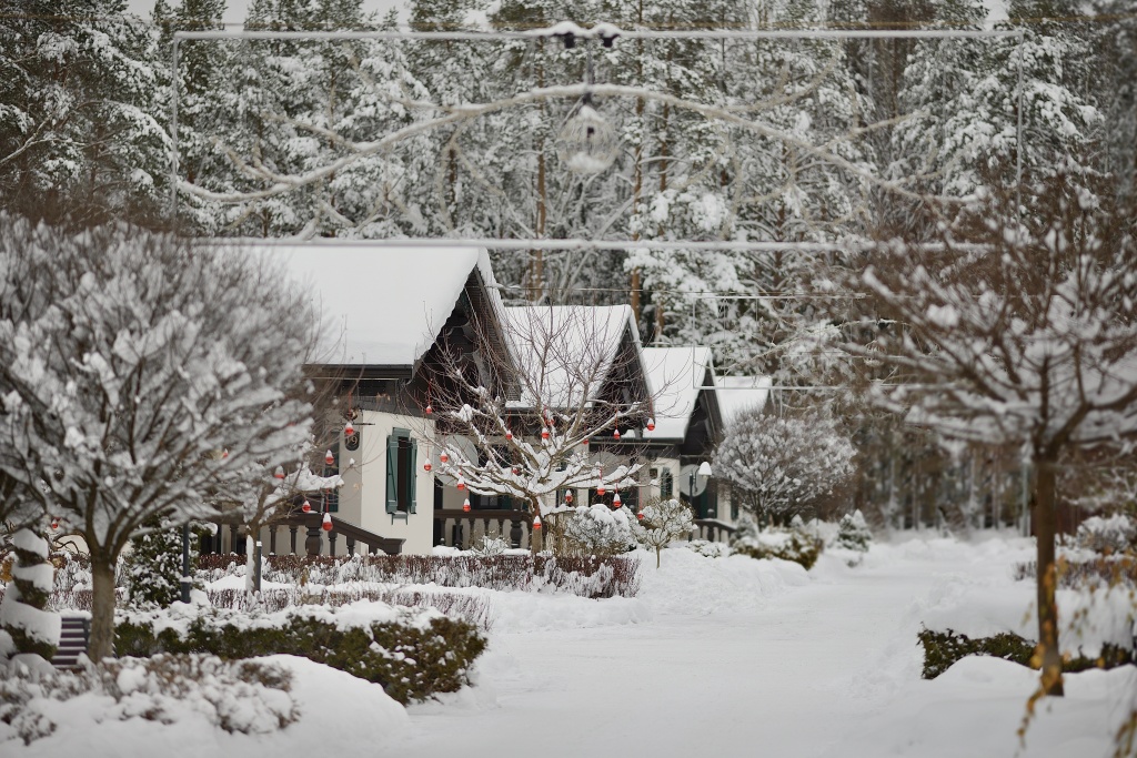 Зимний коттедж