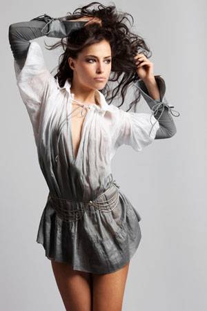 Абстрактный космический эффект для девушки