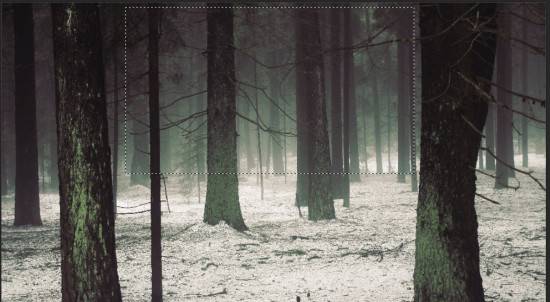 Сочетание огня и снега для текстового эффекта