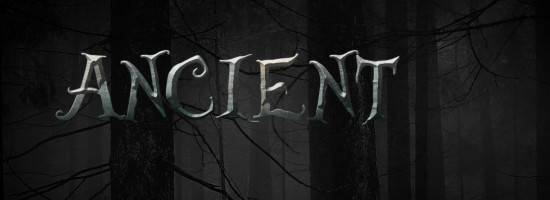 Сочетание огня и снега для текстового эффекта