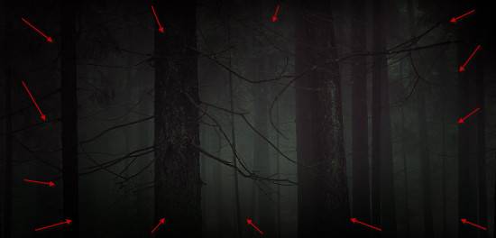 Сочетание огня и снега для текстового эффекта