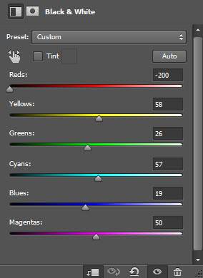 Сочетание огня и снега для текстового эффекта