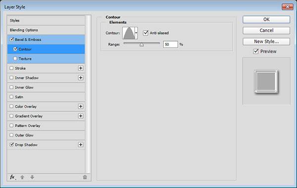 Хромированный текст в стиле ретро