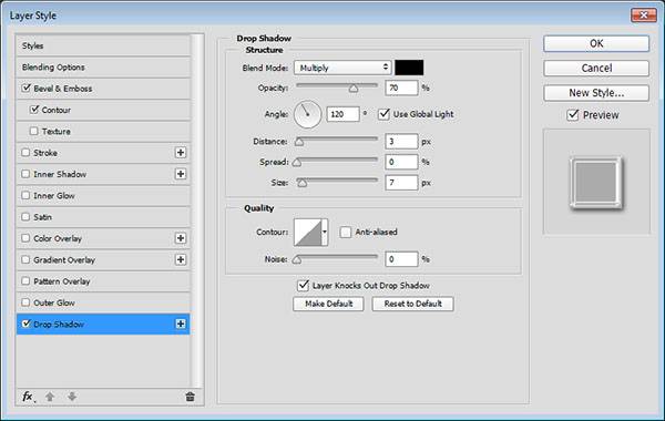 Хромированный текст в стиле ретро