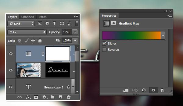 Хромированный текст в стиле ретро
