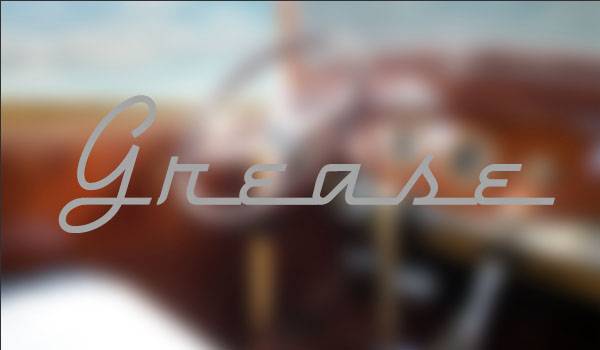 Хромированный текст в стиле ретро