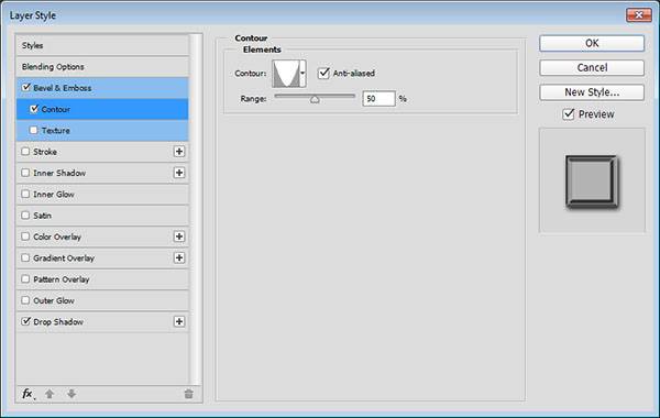 Хромированный текст в стиле ретро