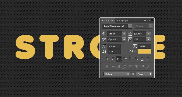 Текст с множественной обводкой