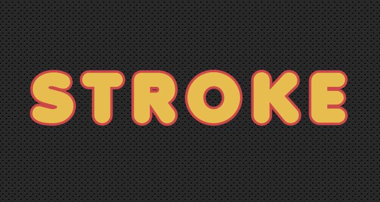 Текст с множественной обводкой