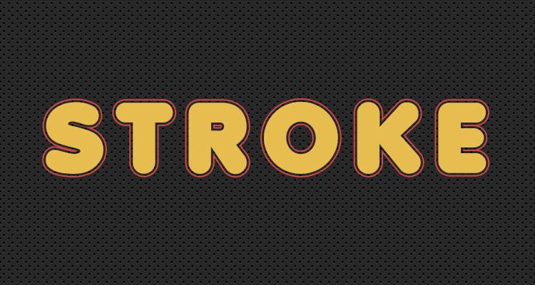 Текст с множественной обводкой