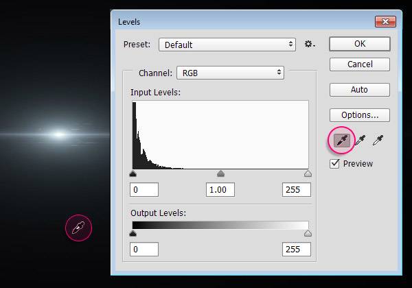 Сияющий хромированный текст