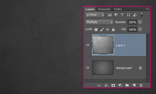 Сияющий хромированный текст