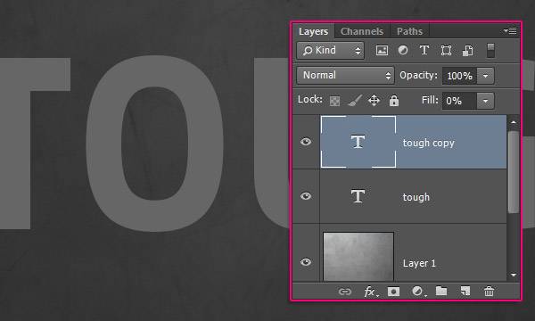 Сияющий хромированный текст