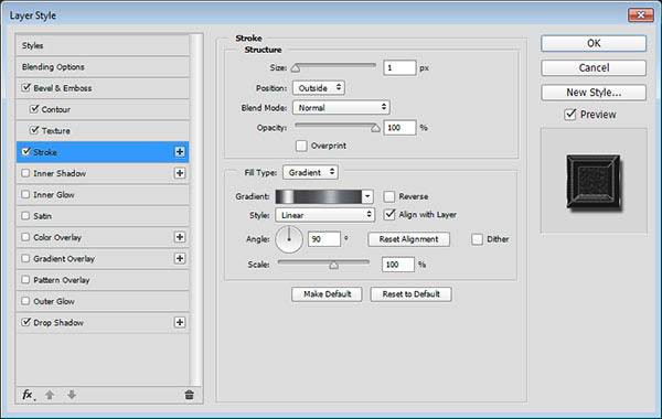 Сияющий хромированный текст