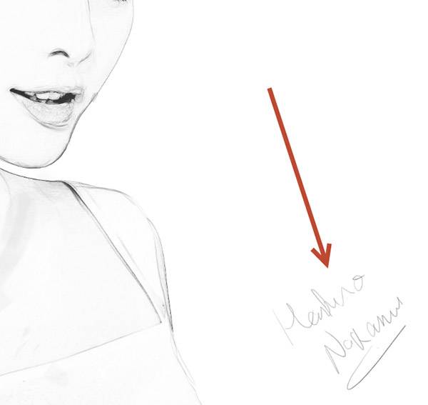 Чёрно-белый рисунок в Фотошопе