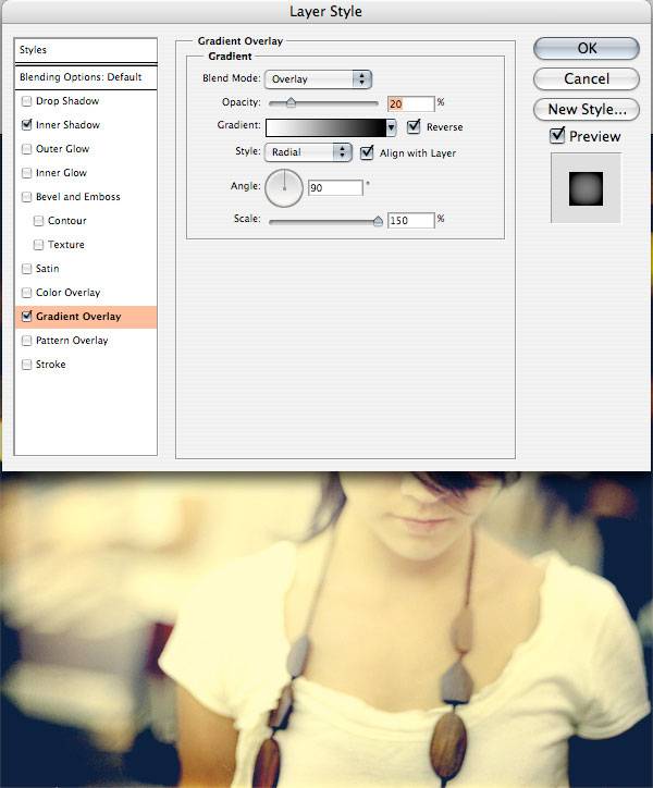 Винтажный фотоэффект