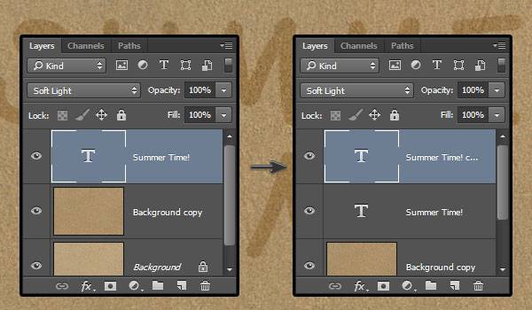 Надпись на песке