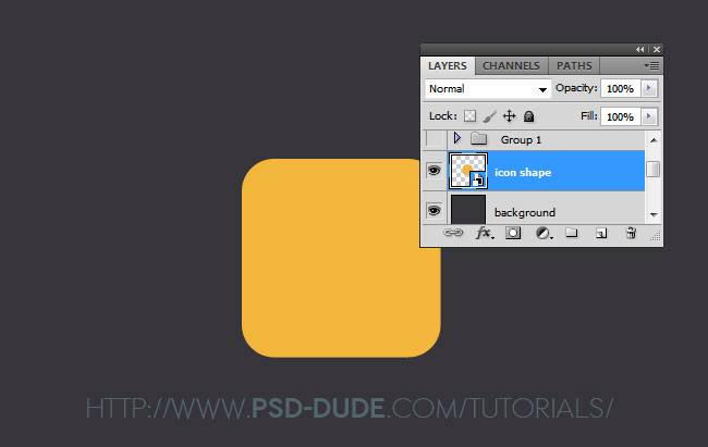 Длинные тени от плоских иконок