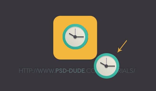 Длинные тени от плоских иконок